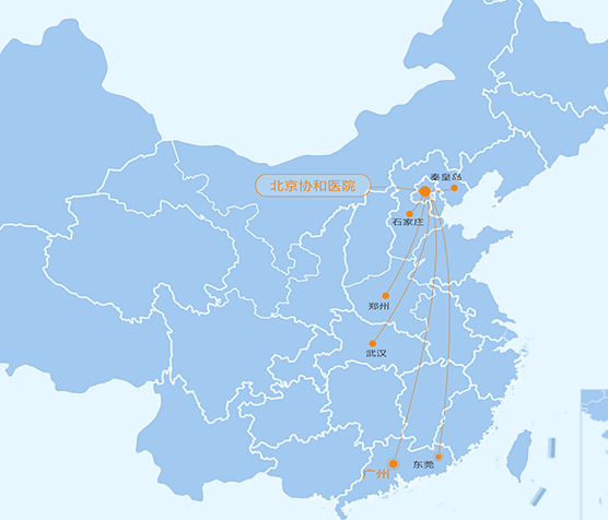 多中心网络地图